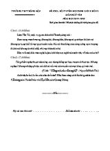 Đề khảo sát chất lượng đội tuyển học sinh giỏi môn Ngữ văn Lớp 12 - Năm học 2019-2020 - Trường THPT Đồng Đậu (Có đáp án)